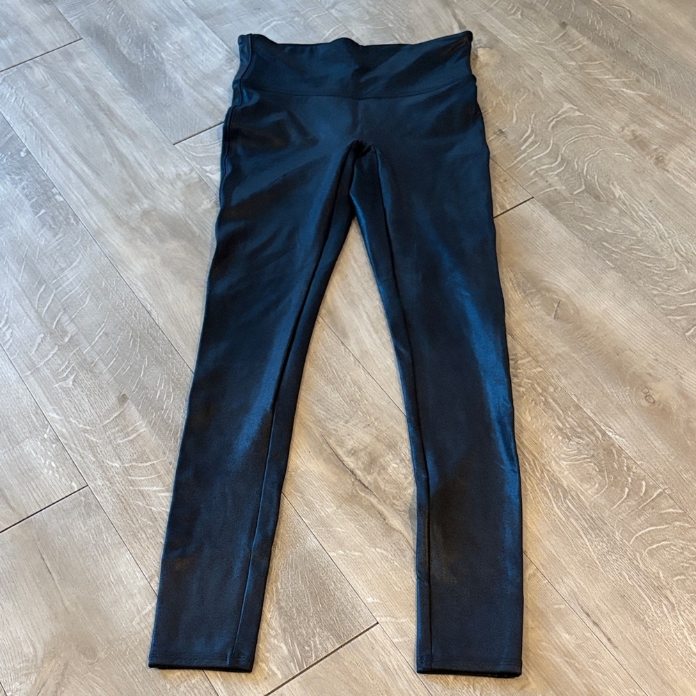 SPANX Black High-Rise Leggings Size Small